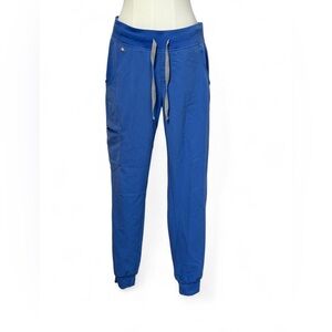 Figs Women's Blue Scrub pants – Technical Collection (Size Small)